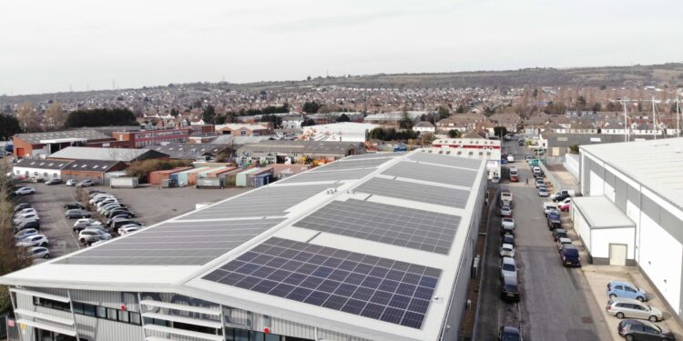 Novatech rooftop solar panels