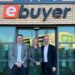 Rich Marsden, Alison Rose and Mark Reed, ebuyer