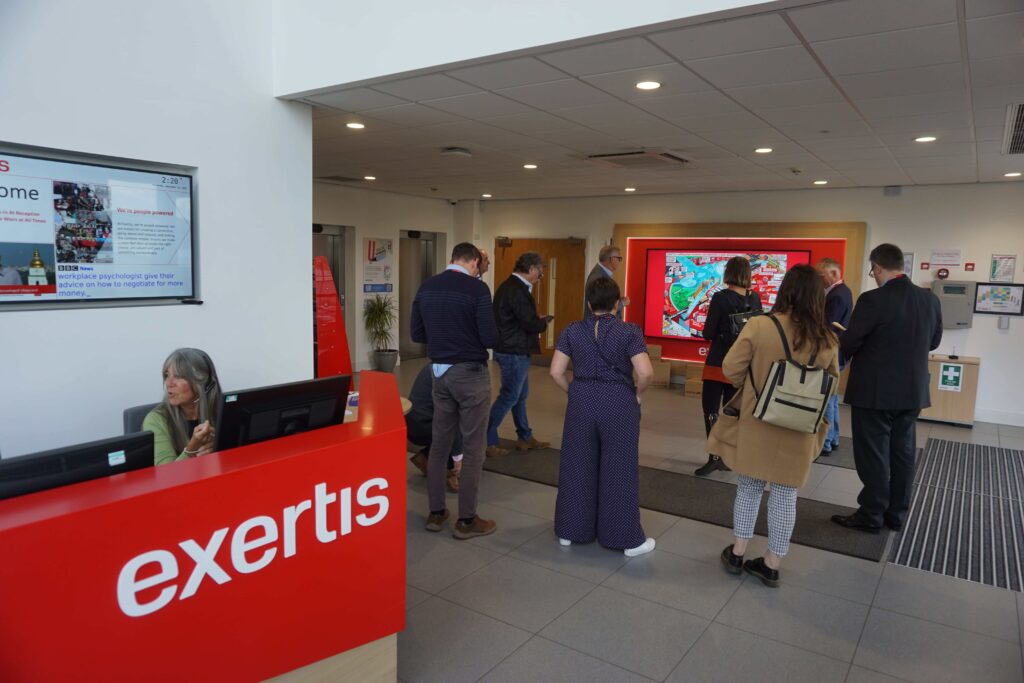 Exertis reception