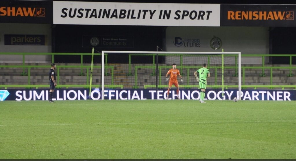 Forest Green Rovers with Sumillion sponsorship