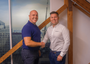 Ikona Director Spiro Ginis and Flotek's Jay Ball