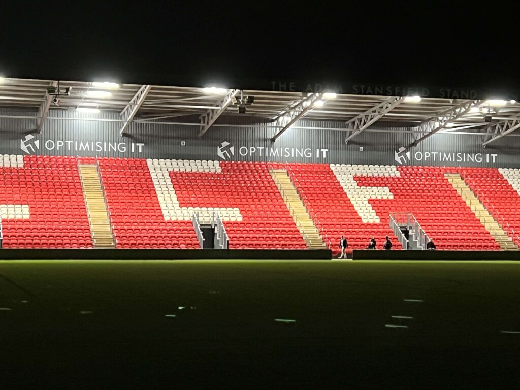 Optimising IT Exeter City stand