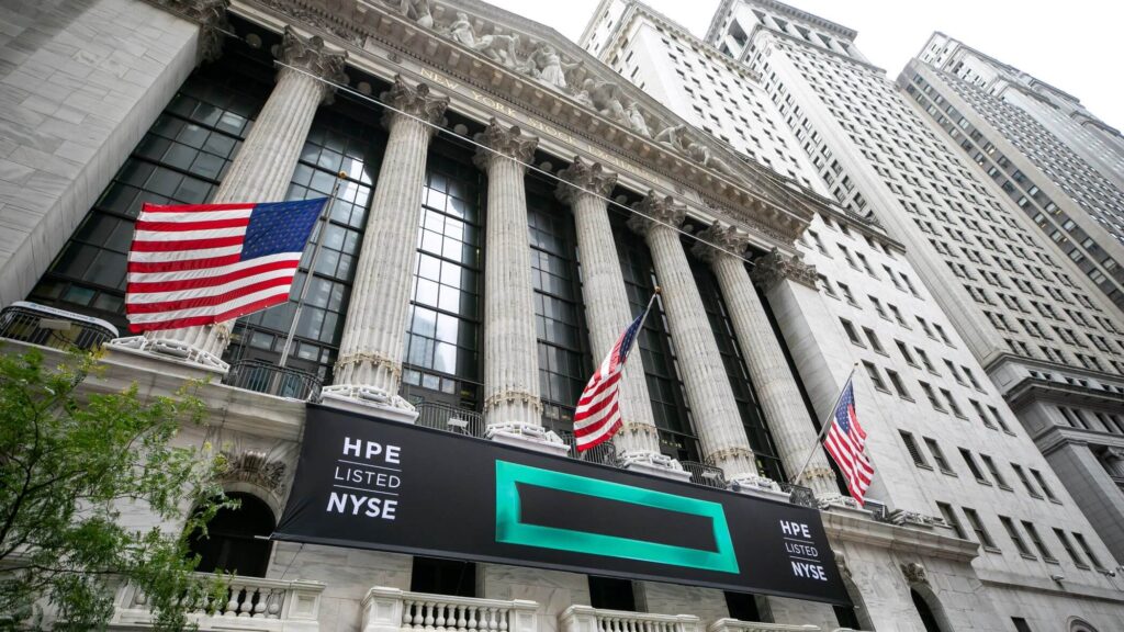 HPE at the NYSE