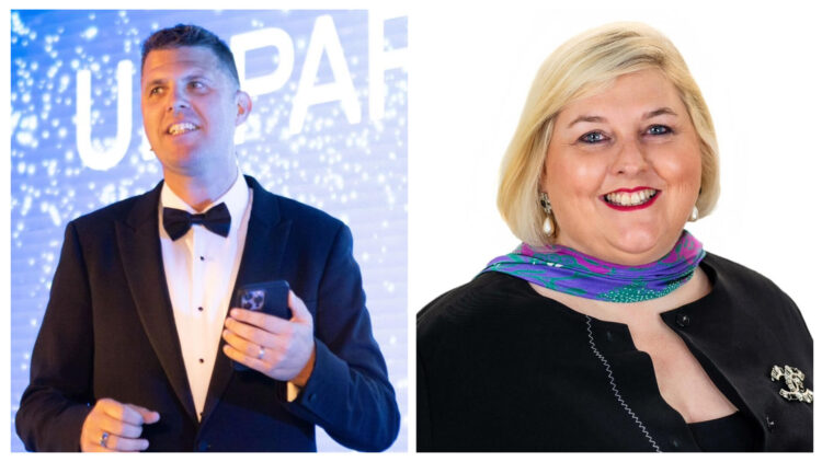 Rob Tomlin and Miriam Murphy