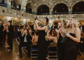 The Planet IT Team enjoying the 20th anniversary