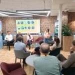 Panel featuring Daniel Evans, Distology, Aggrey Luta, CAE, Zoe Chatley, The Channel Recruiter and Yvonne Matzk, Coachere