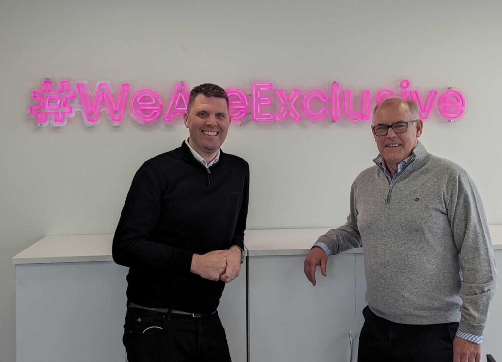 Rob Tomlin and Paul Eccleston, Exclusive Networks