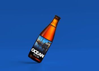 Ocean Blue beer from Ocean Beer