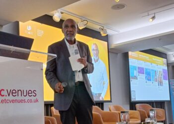 Sir Trevor Phillips at TC4RE Race to Tech Summit