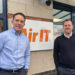 Barney Taylor, CEO, Air IT, with James Healey COO, Air IT