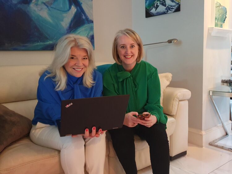 Samantha Kinstrey and Emma Henry, inform Team