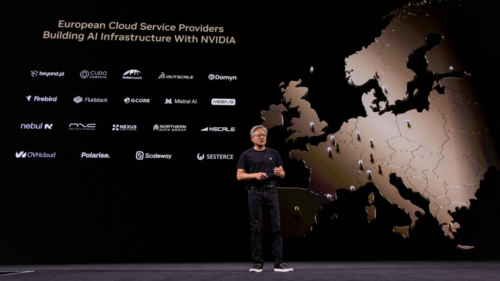 NVIDIA CEO Jensen Huang at GTC Paris