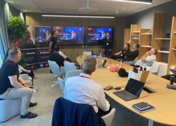 Tom and Oli at Xeretec event at HP