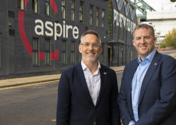 Aspire CFO and CEO Tom Howard and Chris Fraser
