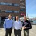 Jacob Schaumann Schmidt (centre), pictured with Cloud Factory CFO Anders Nielsen and CCO Carsten Videcrantz