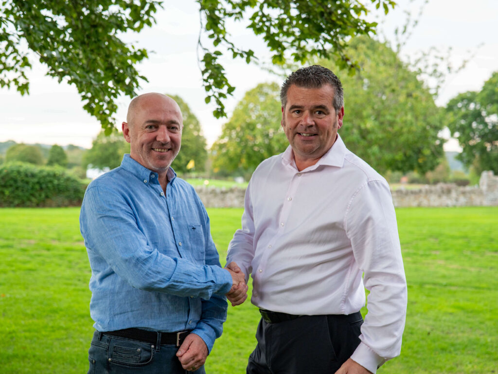 Cian Prendergast, CEO Ekco MSP and Neil Farnworth, CEO, Solsoft