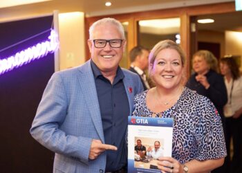 Hollie Whittles with Dan Wensley, GTIA