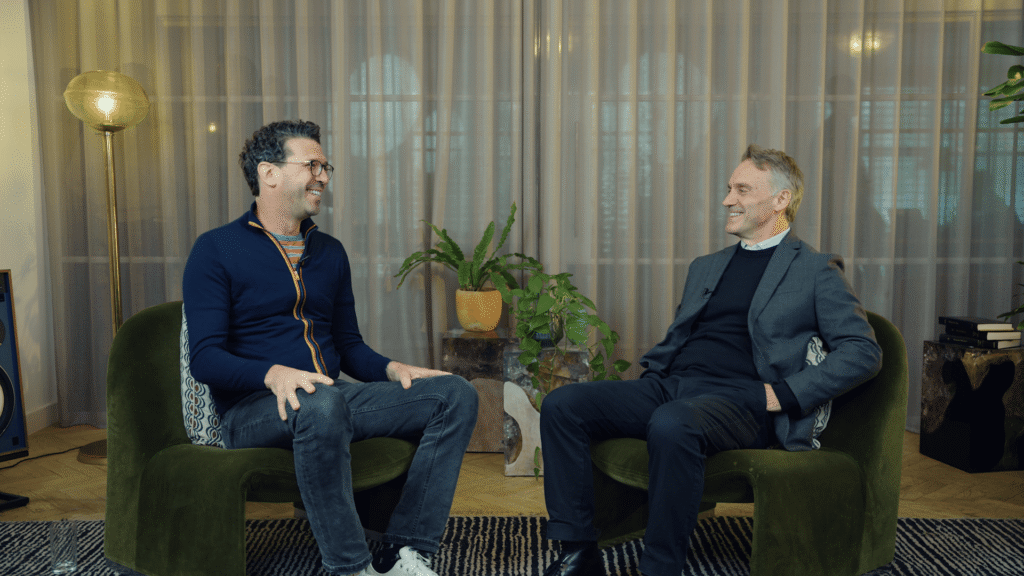 Transparity CEO Paul Bolt with Xpedition CEO Dean Carroll