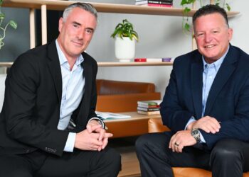 Ken Scaturro, CEO of Yorktel-Kinly and Tom Martin, CSO of Yorktel-Kinly