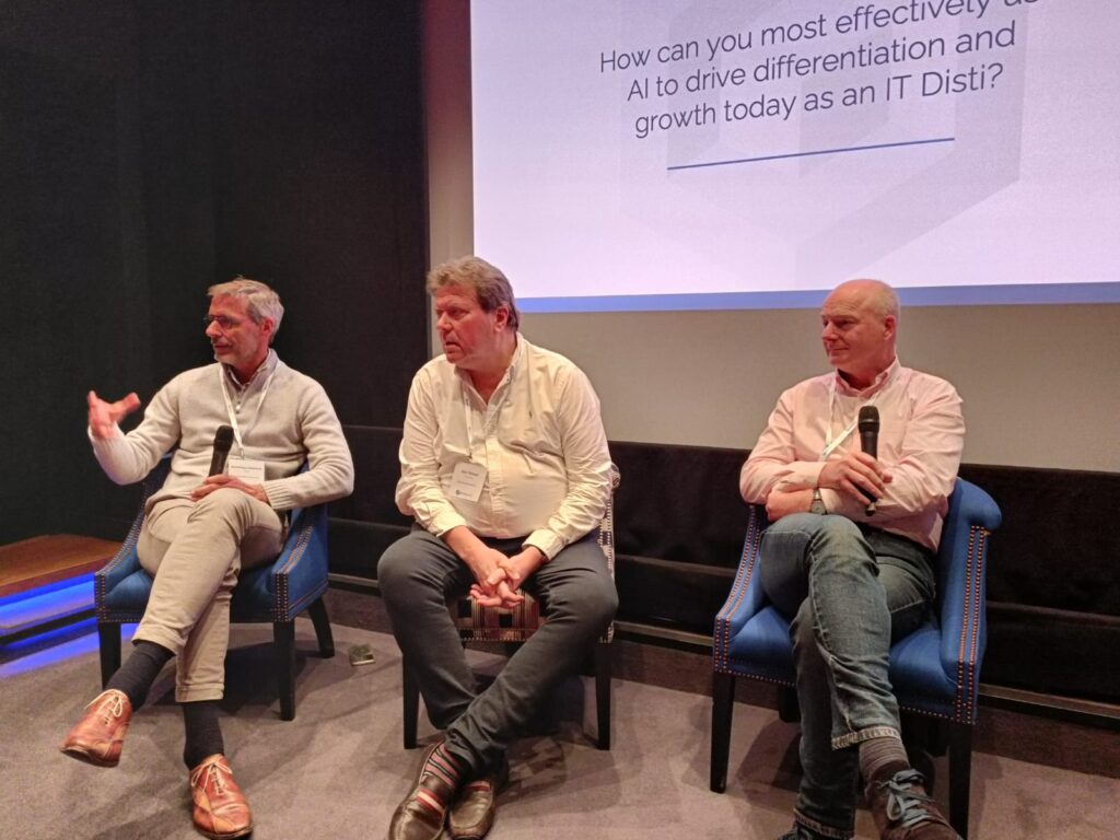 Pimberly event - Dominique Deklerck, Alex Tatham and Martin Balaam