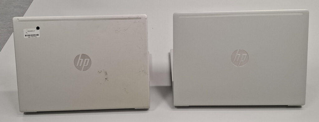 SCC refurbished HP ProBook - before and after