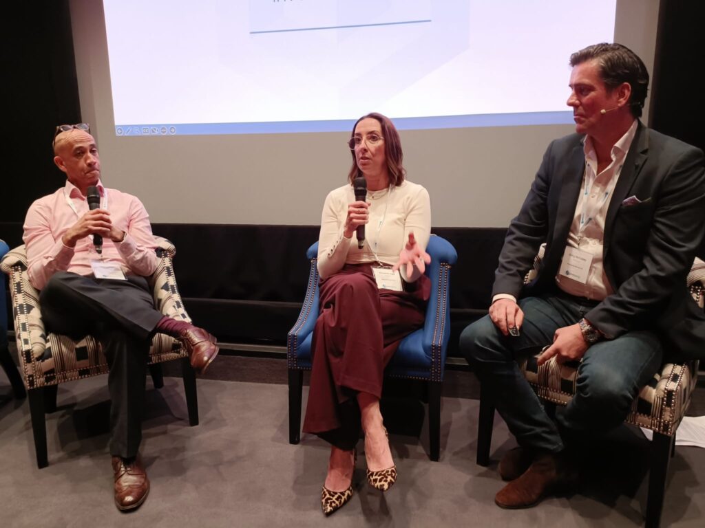 Carl Harris, Westcoast, Liz Hale, Exertis and Craig McCalley, Pimberly