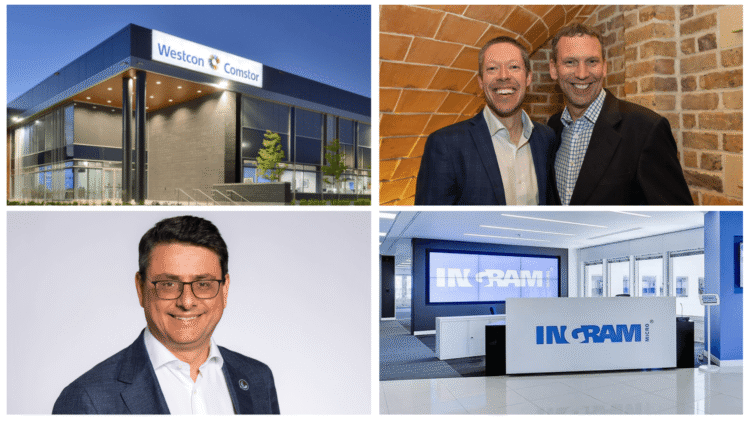 Westcon-Comstor HQ, Dave Stevinson, QBS Software, Patrick Zammit, TD Synnex, Ingram Micro HQ