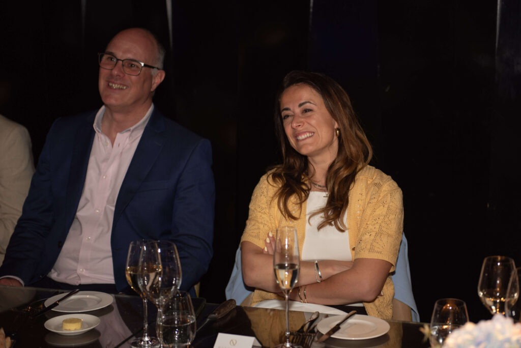 Oxygen 250 2026 dinner, John Holt, CDW and Melissa Rambridge, InTEC