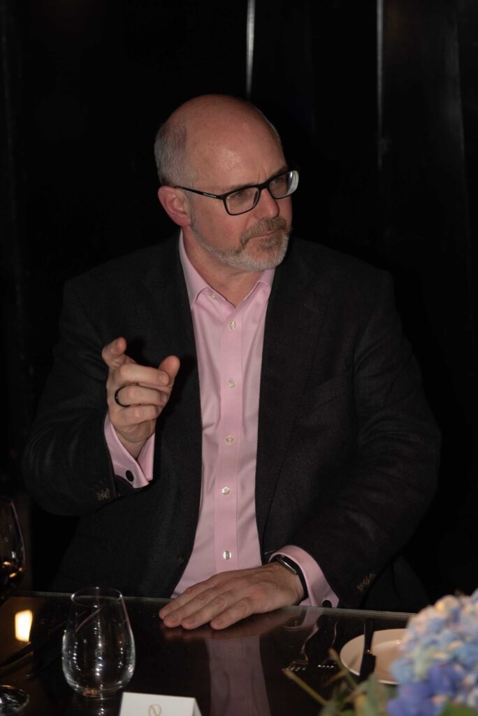 Simon Williams at the Oxygen 250 2026 dinner