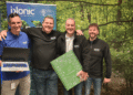 Chris Gough, BSI, Simon Thomas, Channel Partner Manager & Group ESG Lead at Ikonic, Mark Kay, BSI and Matt Trinder, Head of Marketing, Ikonic
