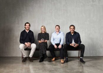 Emerge Digital's Mark Atkinson, Mel Cheeseman, Tom Henson and Nigel Church