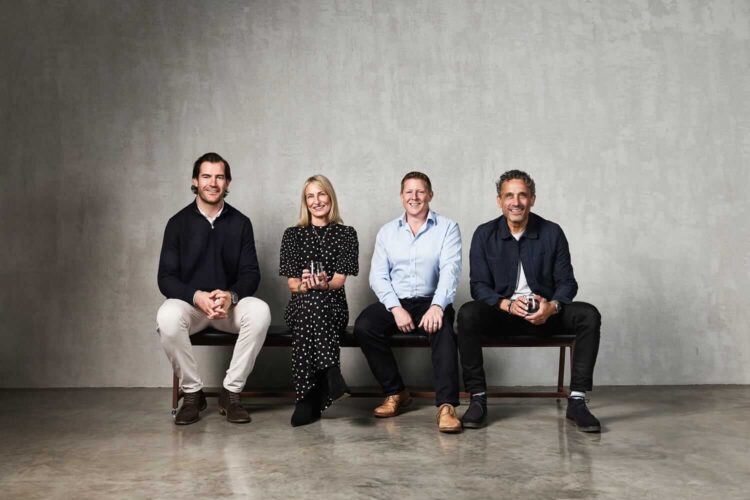 Emerge Digital's Mark Atkinson, Mel Cheeseman, Tom Henson and Nigel Church