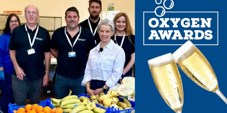 Oxygen Awards to give £3k straight to volunteer-run charity