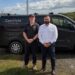 Neill Ferguson, Founder of Comvista with Phillip Emanuel, Comms Director, Flotek